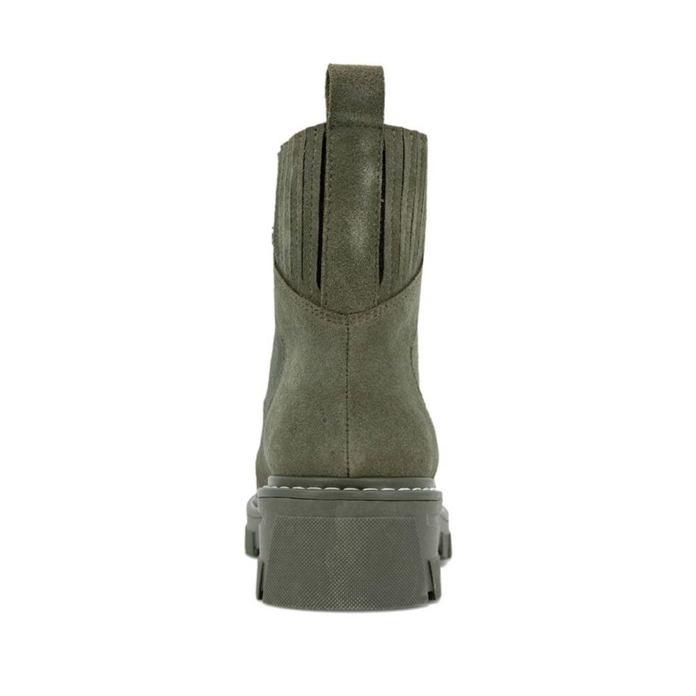 SPLENDID Womens Green Pull Tab Goring Gabbie Round Toe Block Heel Booties 7.5 M - Picture 2 of 4